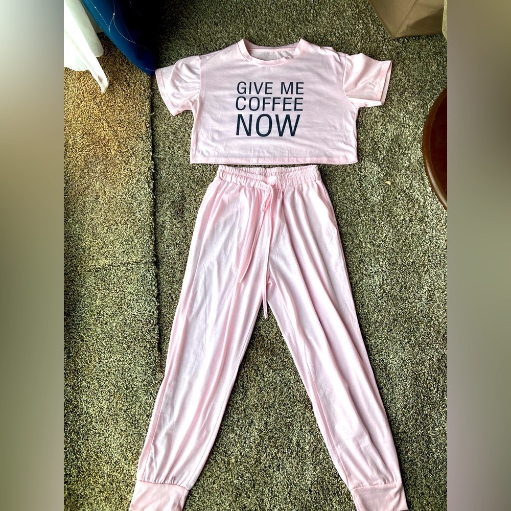 Pink pajamas